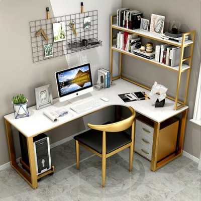 电脑桌和书柜一体怎么装插座？书柜与办公桌