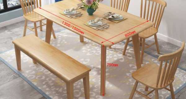 6人餐桌合理宽度（餐桌的长度和宽度一般是多少）